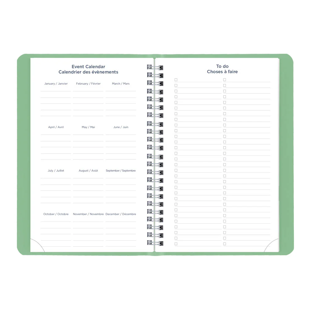 Academic Weekly Planner, Fashion, 2026 - 2027, Bilingual (CA101BF.01-27, CA101BF.02-27, CA101BF.03-27) - Image 26