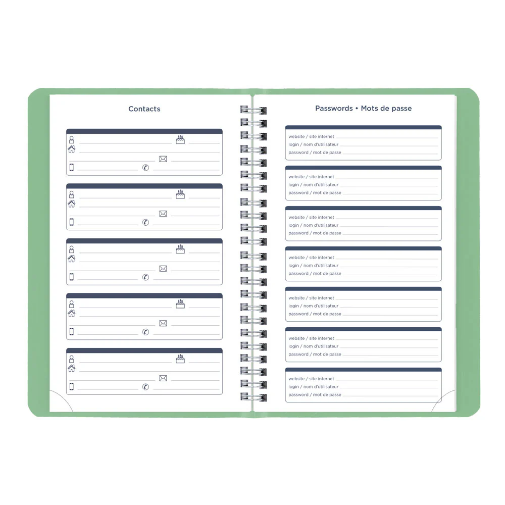 Academic Weekly Planner, Fashion, 2026 - 2027, Bilingual (CA101BF.01-27, CA101BF.02-27, CA101BF.03-27) - Image 27