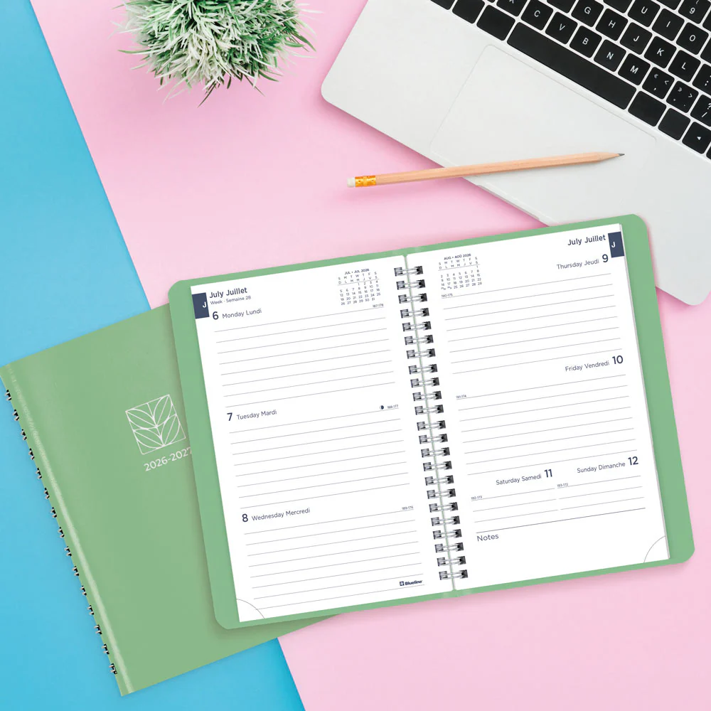 Academic Weekly Planner, Fashion, 2026 - 2027, Bilingual (CA101BF.01-27, CA101BF.02-27, CA101BF.03-27) - Image 30