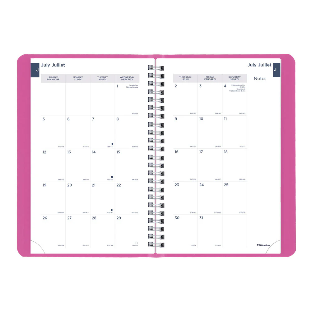 Academic Weekly Planner, Fashion, 2026 - 2027, Bilingual (CA101BF.01-27, CA101BF.02-27, CA101BF.03-27) - Image 4