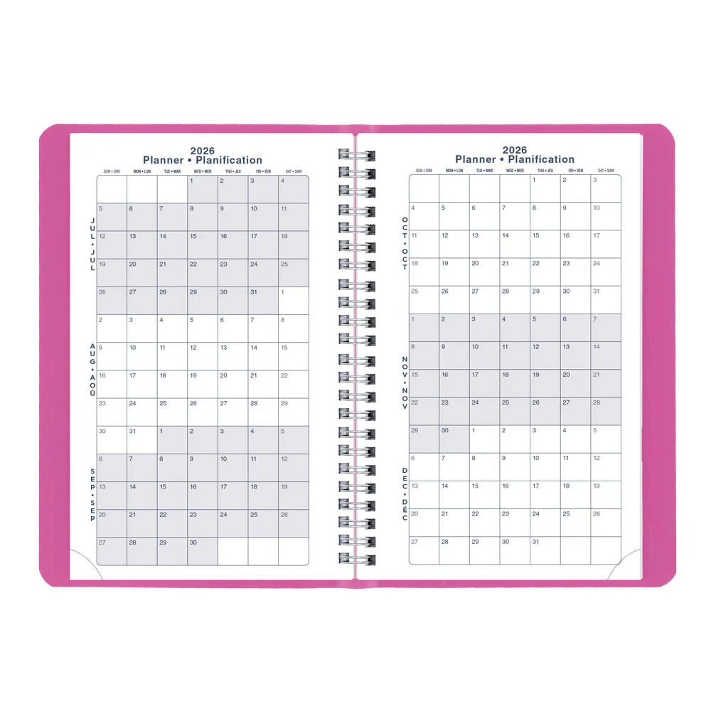 Academic Weekly Planner, Fashion, 2026 - 2027, Bilingual (CA101BF.01-27, CA101BF.02-27, CA101BF.03-27) - Image 5