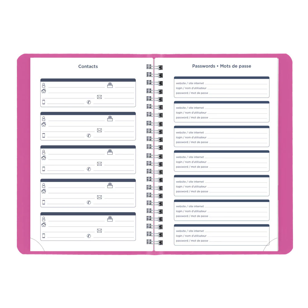 Academic Weekly Planner, Fashion, 2026 - 2027, Bilingual (CA101BF.01-27, CA101BF.02-27, CA101BF.03-27) - Image 7