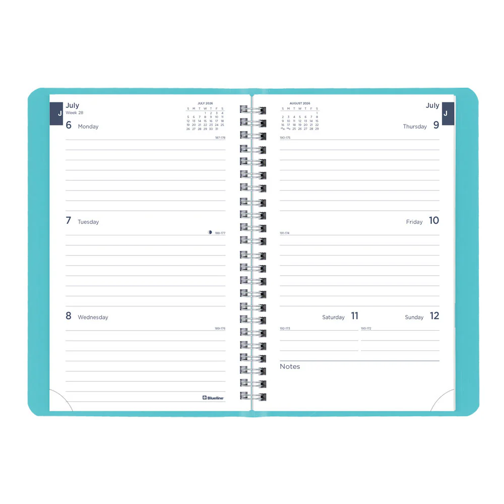 Academic Weekly Planner, Fashion, 2026 - 2027, English (CA101F.01-27,CA101F.02-27,CA101F.03-27) - Image 13
