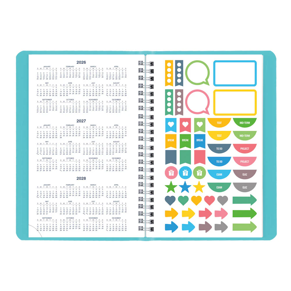 Academic Weekly Planner, Fashion, 2026 - 2027, English (CA101F.01-27,CA101F.02-27,CA101F.03-27) - Image 19