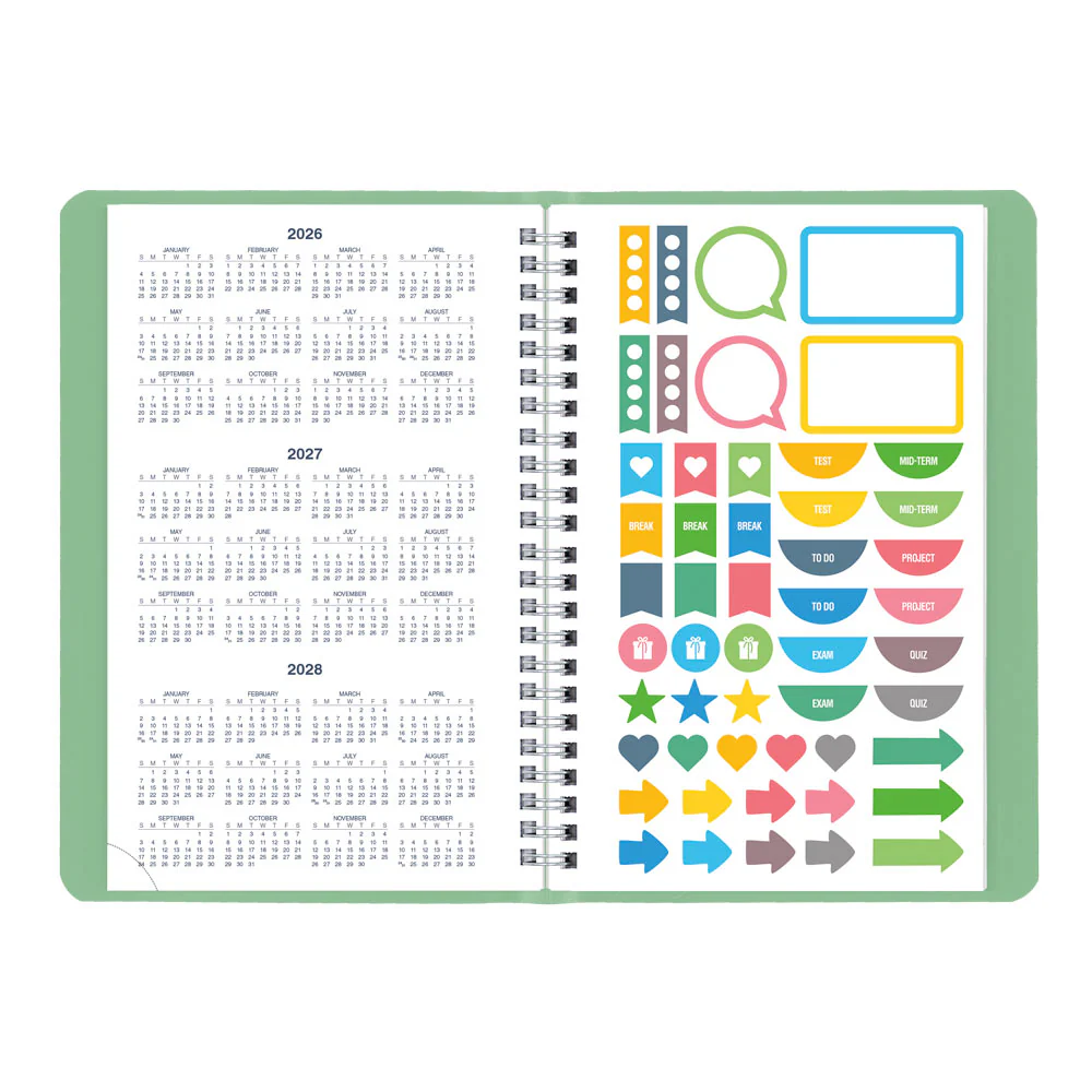 Academic Weekly Planner, Fashion, 2026 - 2027, English (CA101F.01-27,CA101F.02-27,CA101F.03-27) - Image 29