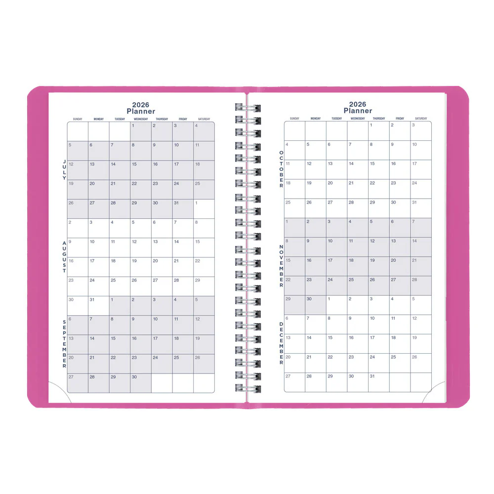 Academic Weekly Planner, Fashion, 2026 - 2027, English (CA101F.01-27,CA101F.02-27,CA101F.03-27) - Image 5