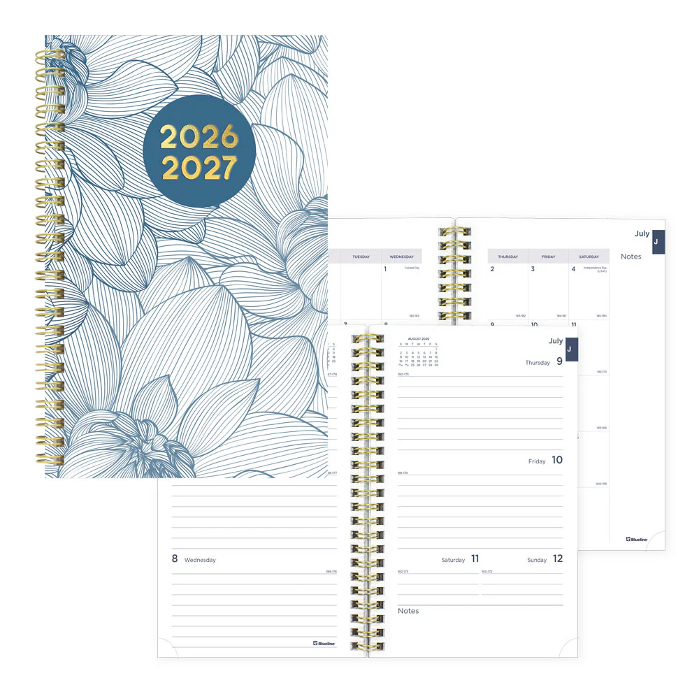 Academic Weekly Planner, Floral, 2026 - 2027, English (CA114PM.01-27, CA114PM.02-27) - Image 11