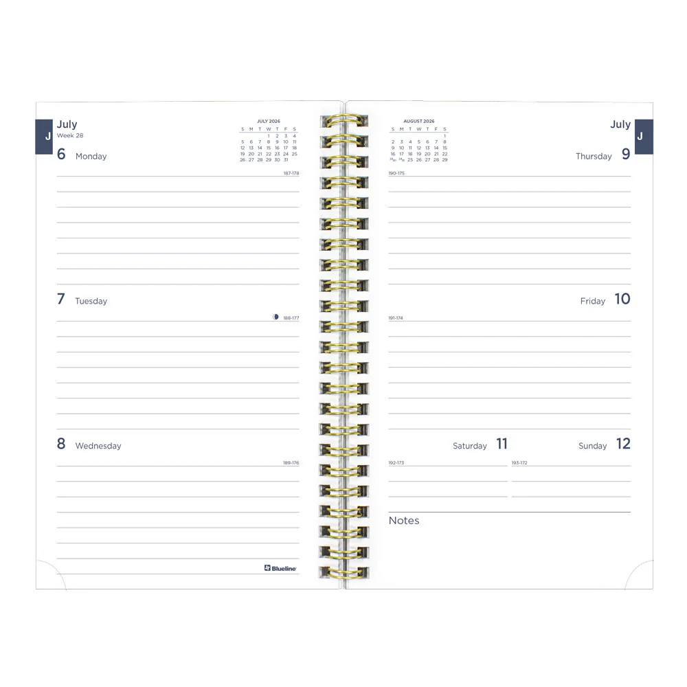 Academic Weekly Planner, Floral, 2026 - 2027, English (CA114PM.01-27, CA114PM.02-27) - Image 13