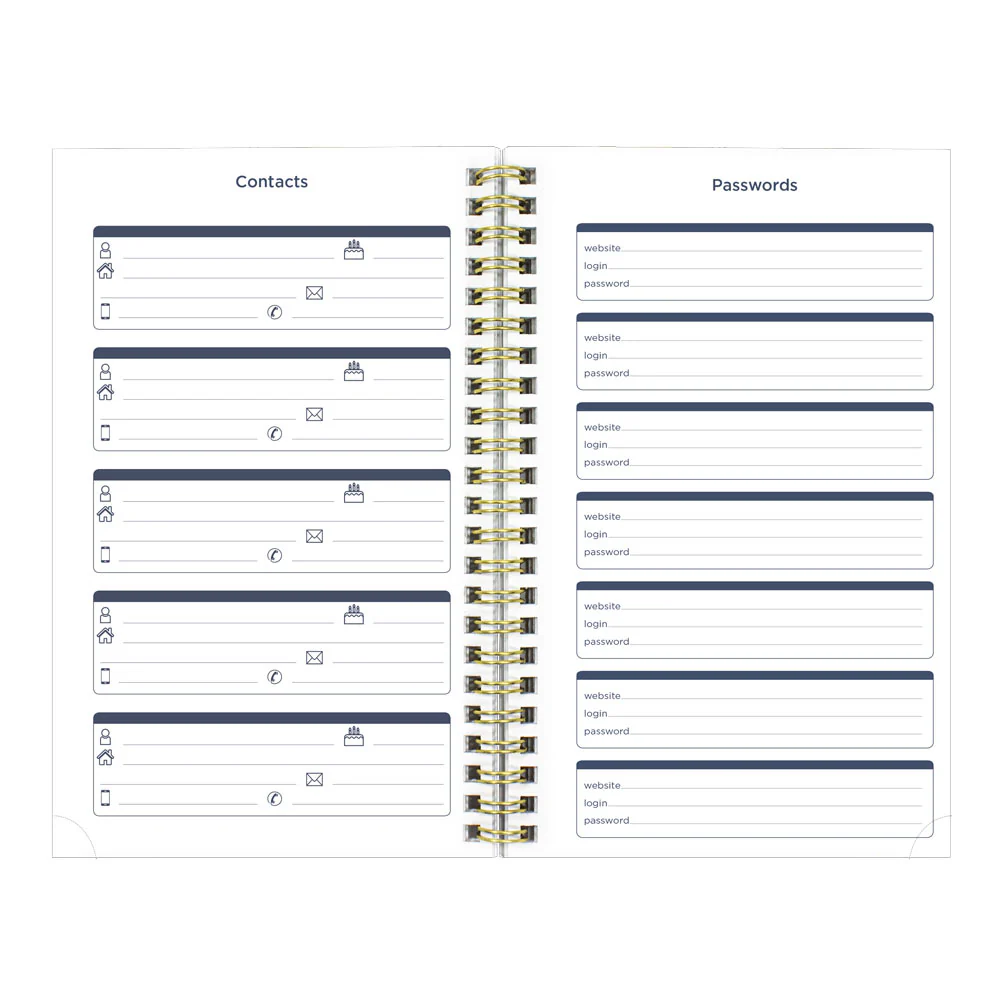 Academic Weekly Planner, Floral, 2026 - 2027, English (CA114PM.01-27, CA114PM.02-27) - Image 18