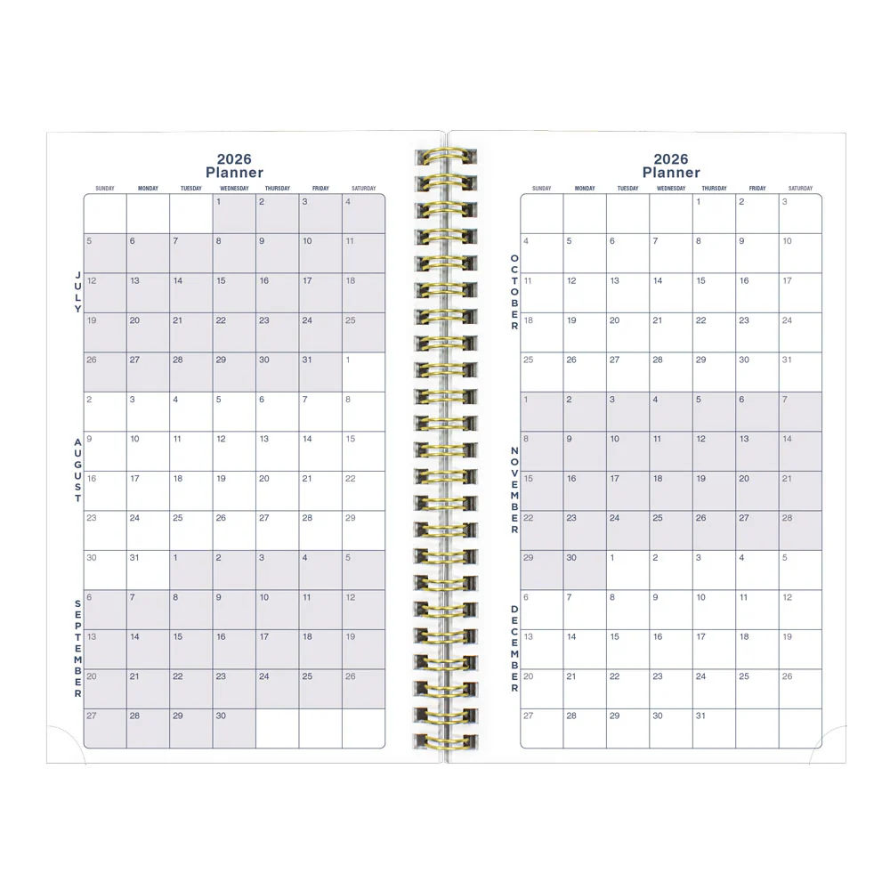 Academic Weekly Planner, Floral, 2026 - 2027, English (CA114PM.01-27, CA114PM.02-27) - Image 8