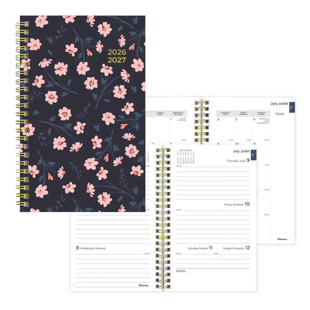 Academic Weekly Planner, Blossom, 2026 - 2027, Bilingual (CA114BPG.01-27, CA114BPG.02-27) - Image 11