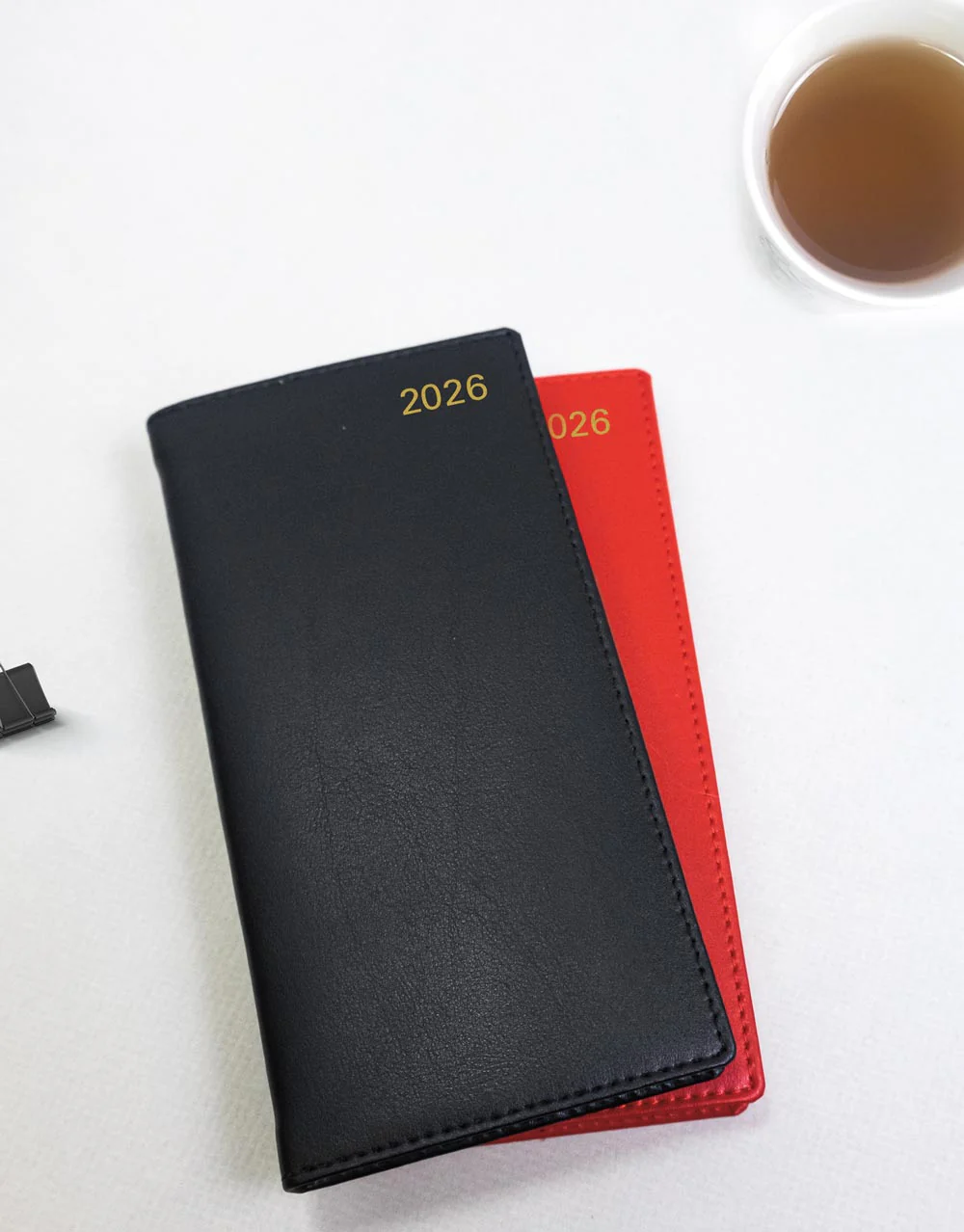 Belgravia Slim Landscape Week to View Leather Diary with Appointments and Planners 2026 - English - Image 22