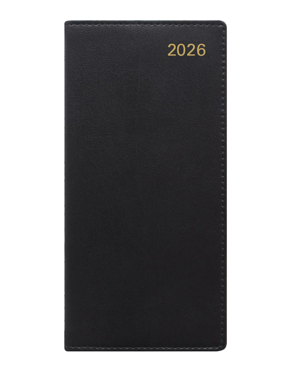 Belgravia Slim Week to View Leather Diary with Planners 2026 - English