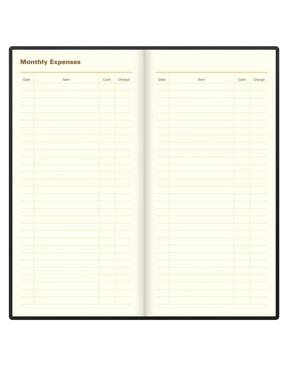 Belgravia Slim Week to View Leather Diary with Planners 2026 - English - Image 5