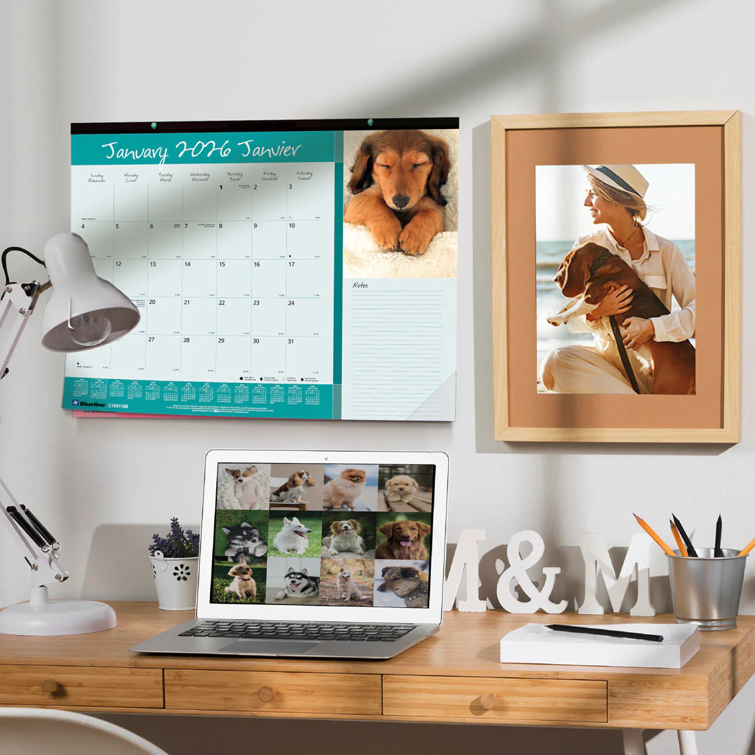 Best Friends Monthly Desk Pad 2026, Bilingual (C194116B-26) - Image 8