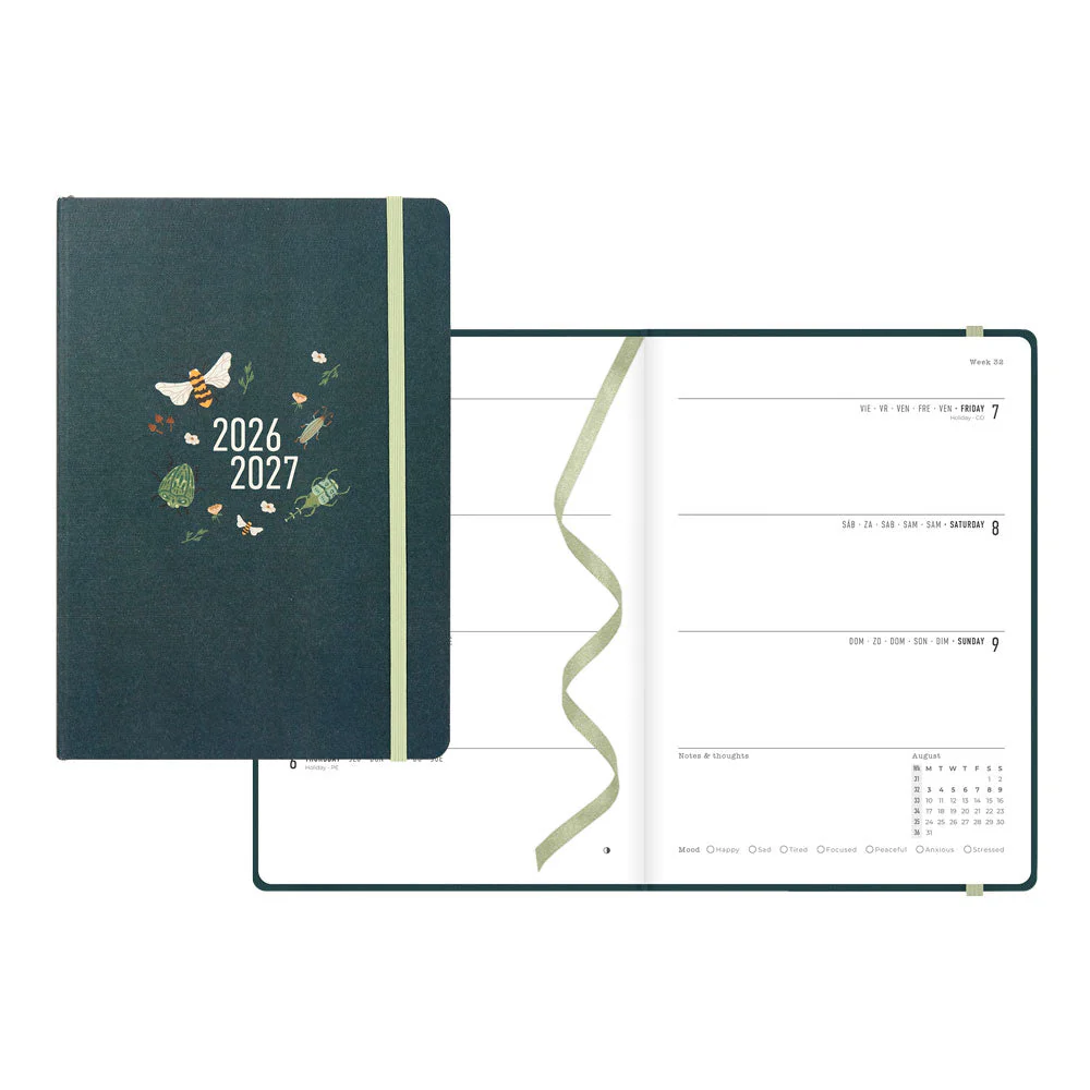 Bumblebee Academic Weekly Planner, A5, 2026 - 2027, Multilingual (27-031906, 27-031907) - Image 16