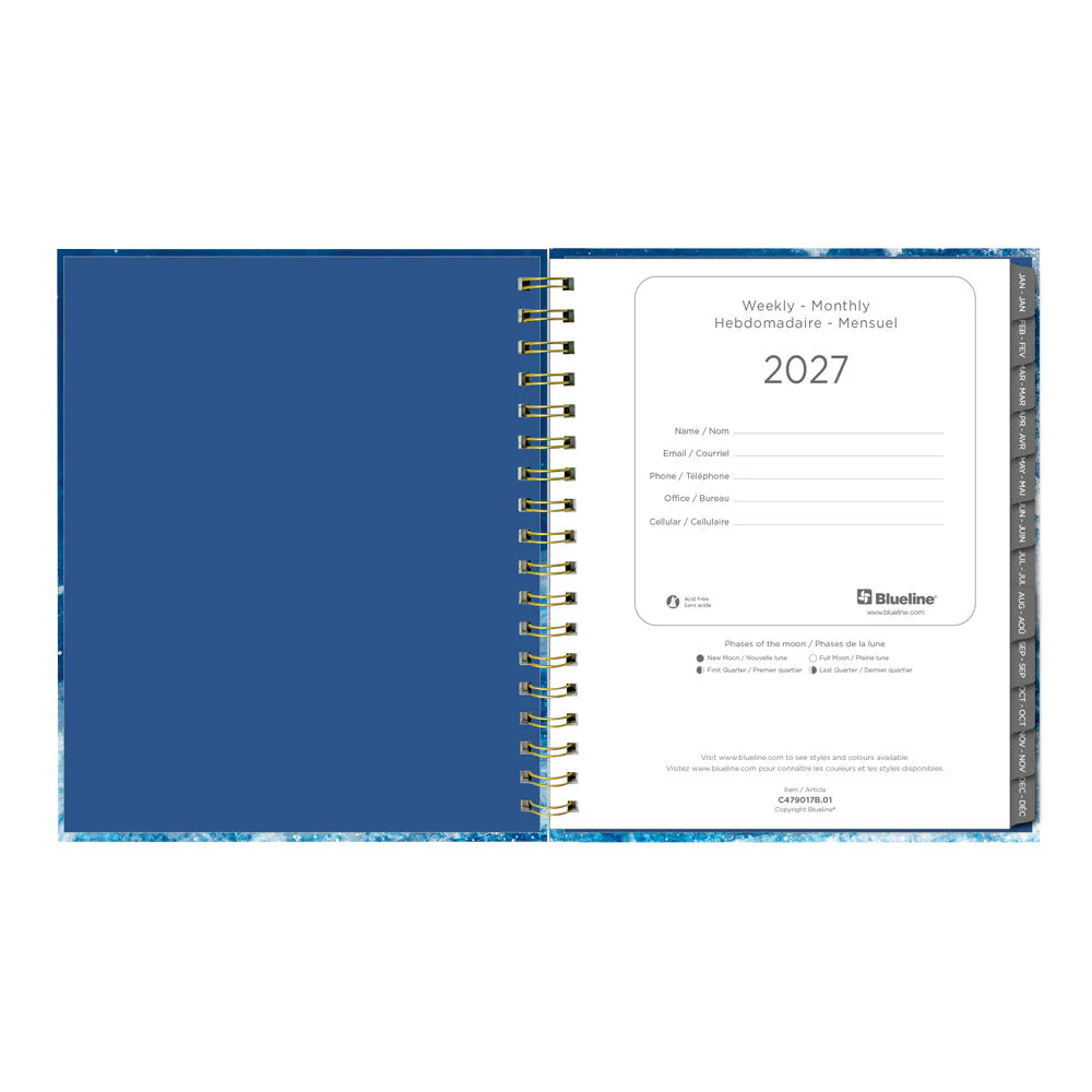 Celestial 17-Month Weekly Planner, 2026 - 2027, Bilingual (C479017.01B-27) - Image 5
