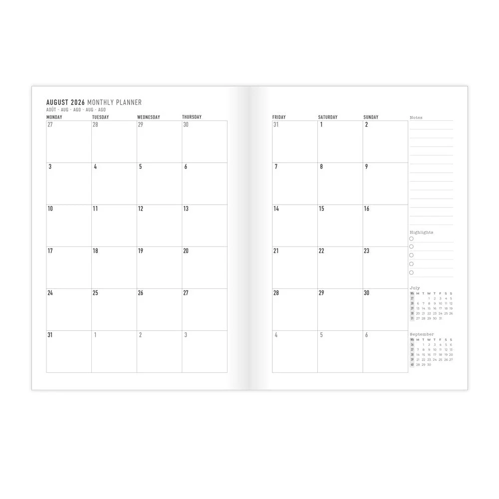 Citrus Academic Weekly Planner, A5, 2026 - 2027, Multilingual (27-031974, 27-031975) - Image 19
