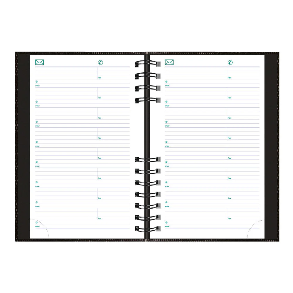 CoilPro™ Daily Appointment Book, 2027, Bilingual, Black (C1504C.81B-27) - Image 8