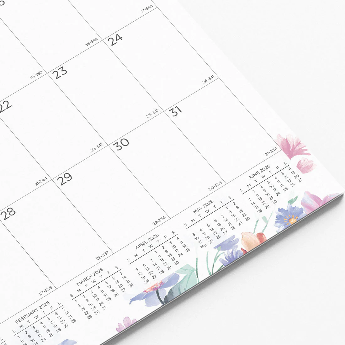 Colourful Monthly Wall Calendar 2026, English, Passion (C173126-26) - Image 3
