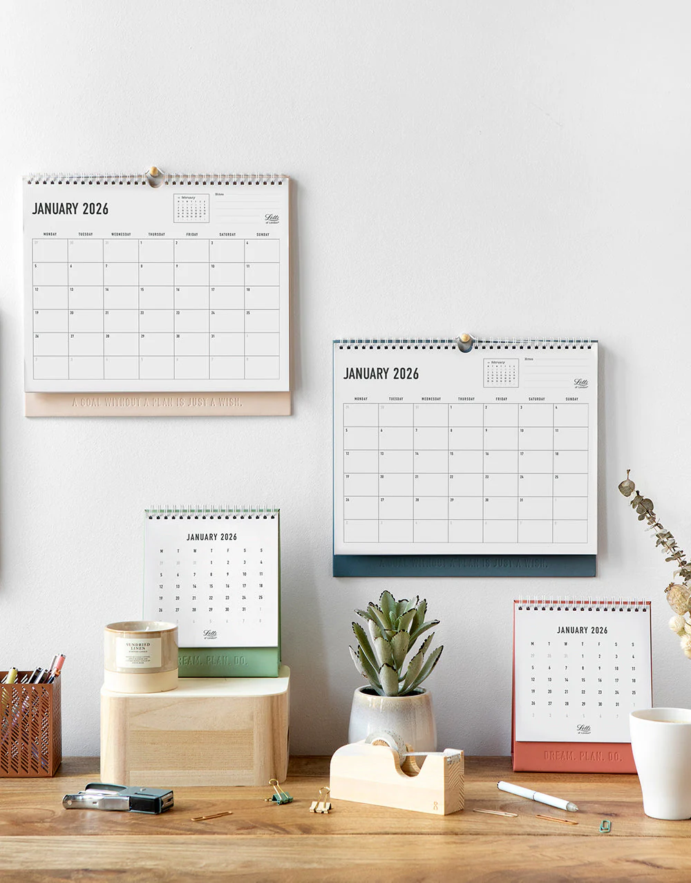 Conscious 2026 Wall Calendar Ocean - Image 3