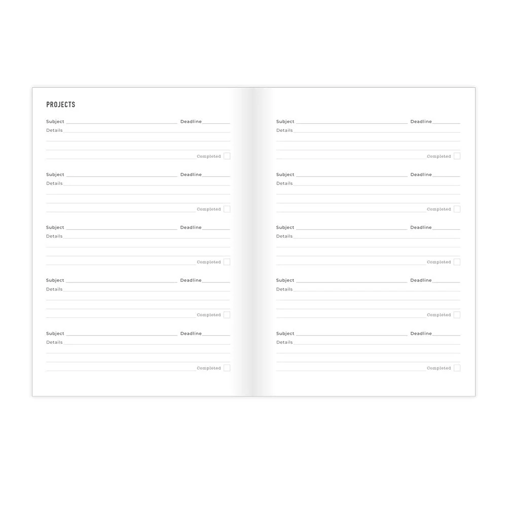 Dazzle Academic Weekly Planner, A5, 2026 - 2027, Multilingual (27-031117, 27-030613, 27-031116, 27-030358) - Image 10