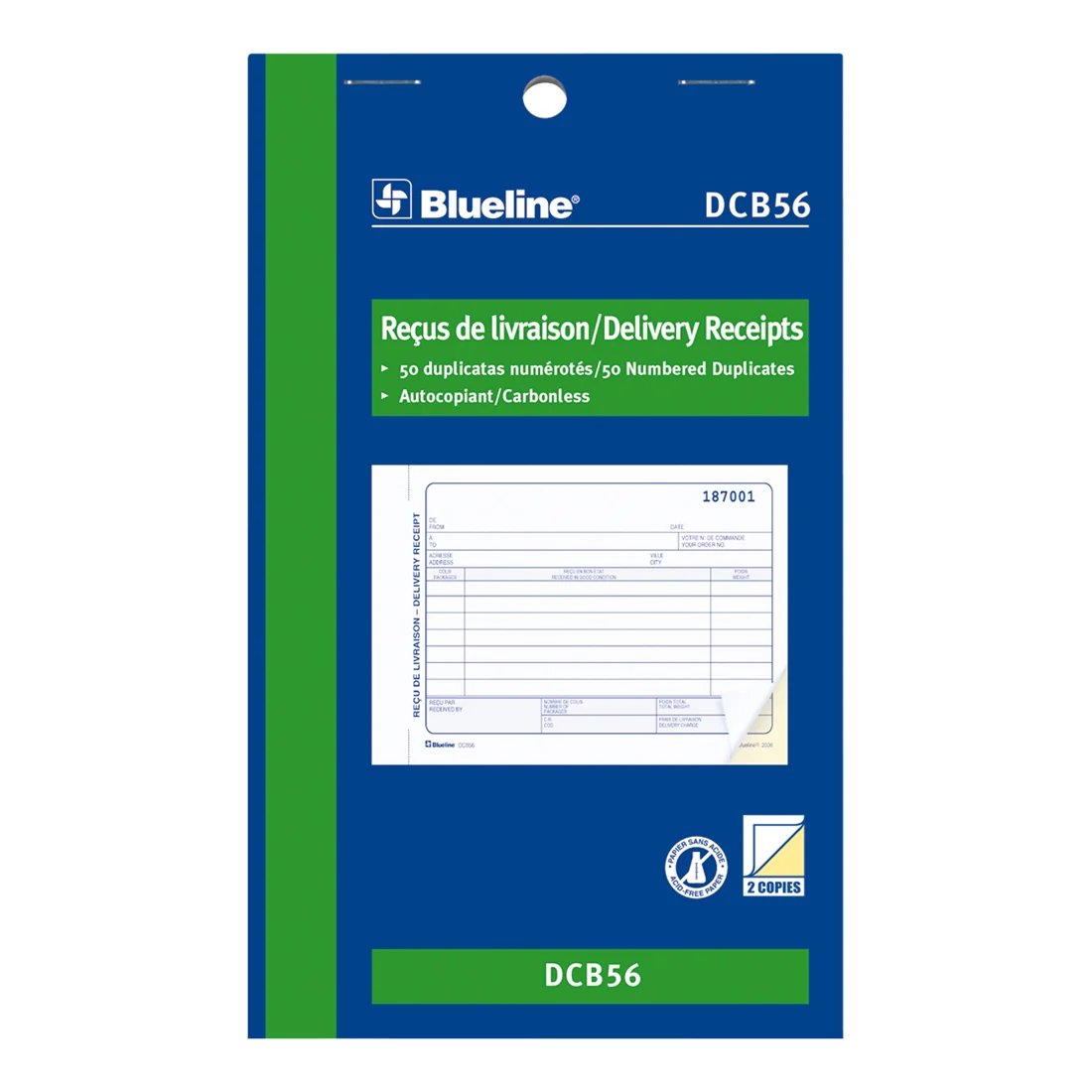 Delivery Receipts Book, DCB56 - Image 4