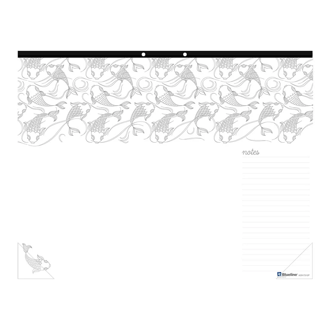 DoodlePlan™ Colouring Desk Pad - Undated (A2917312P) - Image 6