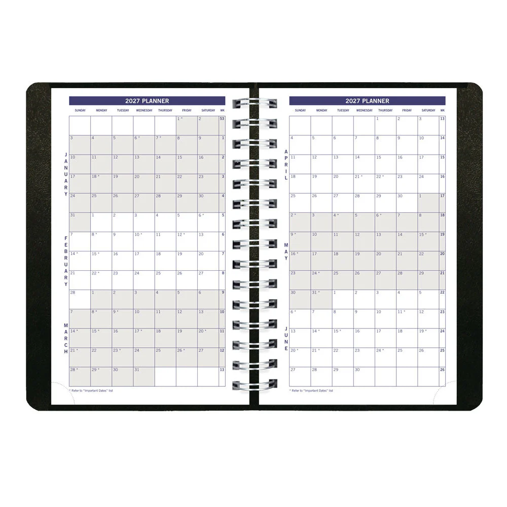 DuraGlobe™ Daily Appointment Book, 2027, English, Black (C210.21T-27) - Image 4
