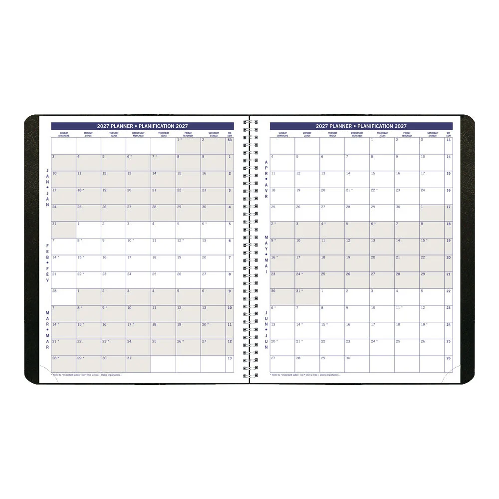 DuraGlobe™ Monthly Planner, 2027, Bilingual (C230.21BT-27) - Image 4