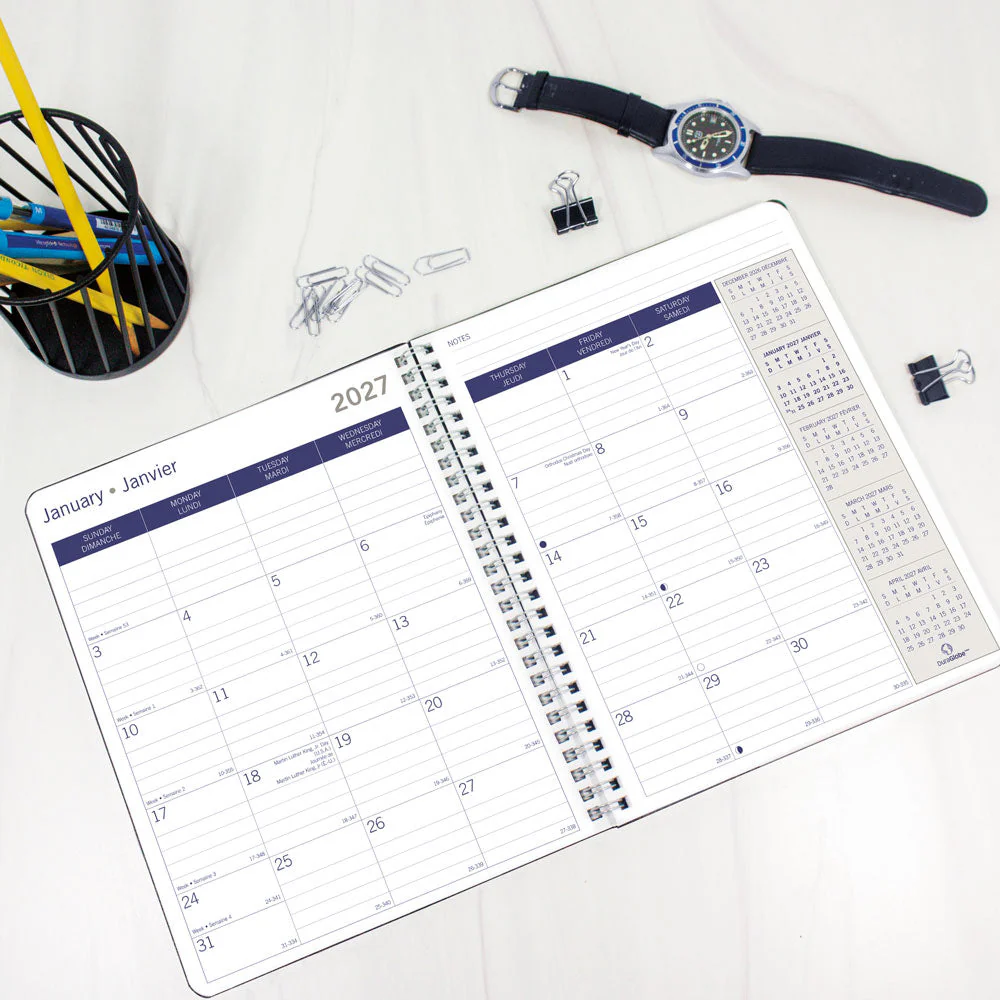 DuraGlobe™ Monthly Planner, 2027, Bilingual (C230.81BT-27) - Image 8