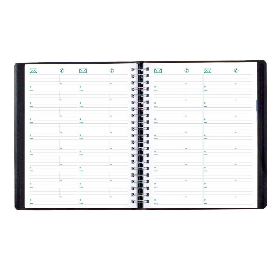 Essential Daily Four-Person Appointment Book 2026, Bilingual, Black (C960.81BT-26) - Image 6