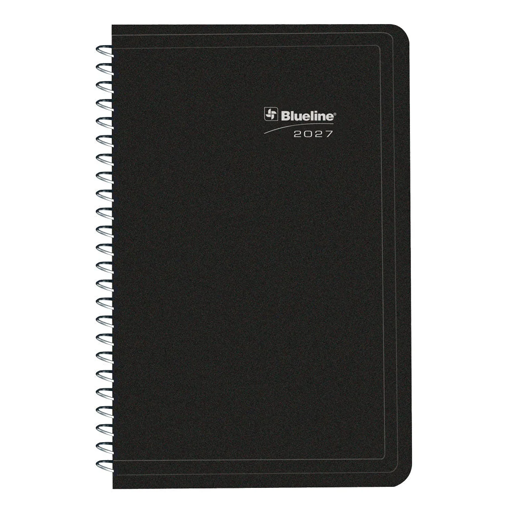 Essential Daily Appointment Book, 2027, Bilingual, Black (C2504.81BT-27) - Image 2