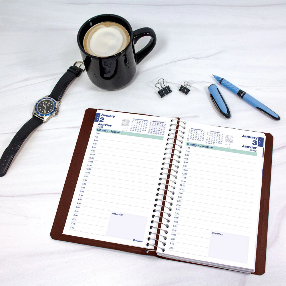 Essential Daily Appointment Book, 2027, Bilingual (C1504.81BT-27, C1504.82BT-27, C1504.83BT-27) - Image 18