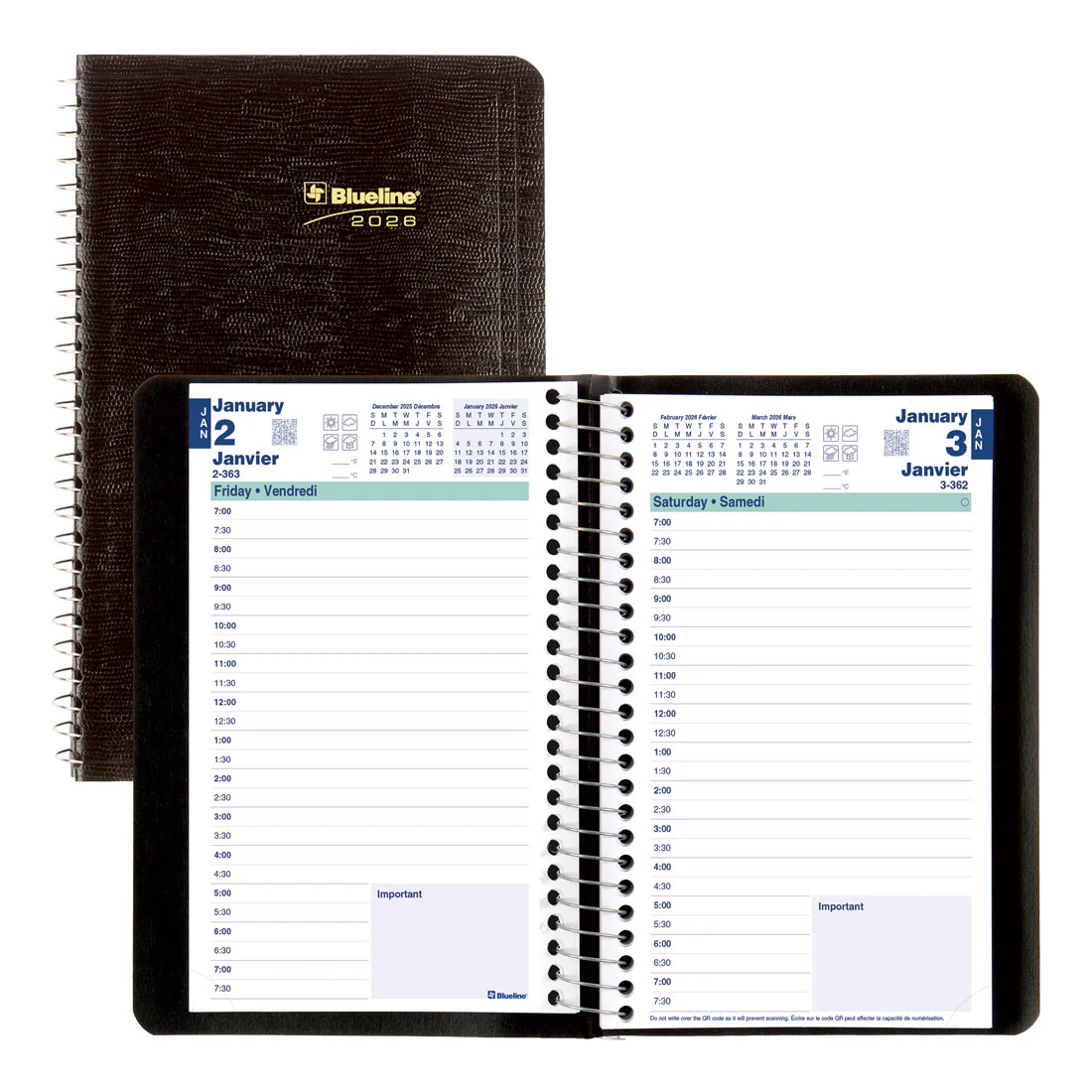Essential Daily Planner 2026, Bilingual (C1504.81BT-26, C1504.82BT-26, C1504.83BT-26) - Image 17