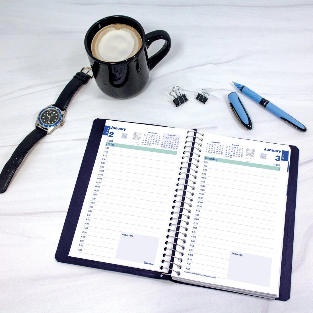 Essential Daily Planner 2026, English (C1504.81T-26, C1504.82T-26, C1504.83T-26) - Image 16