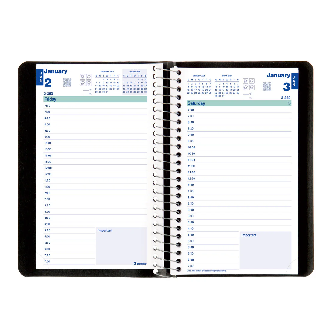 Essential Daily Planner 2026, English (C1504.81T-26, C1504.82T-26, C1504.83T-26) - Image 19