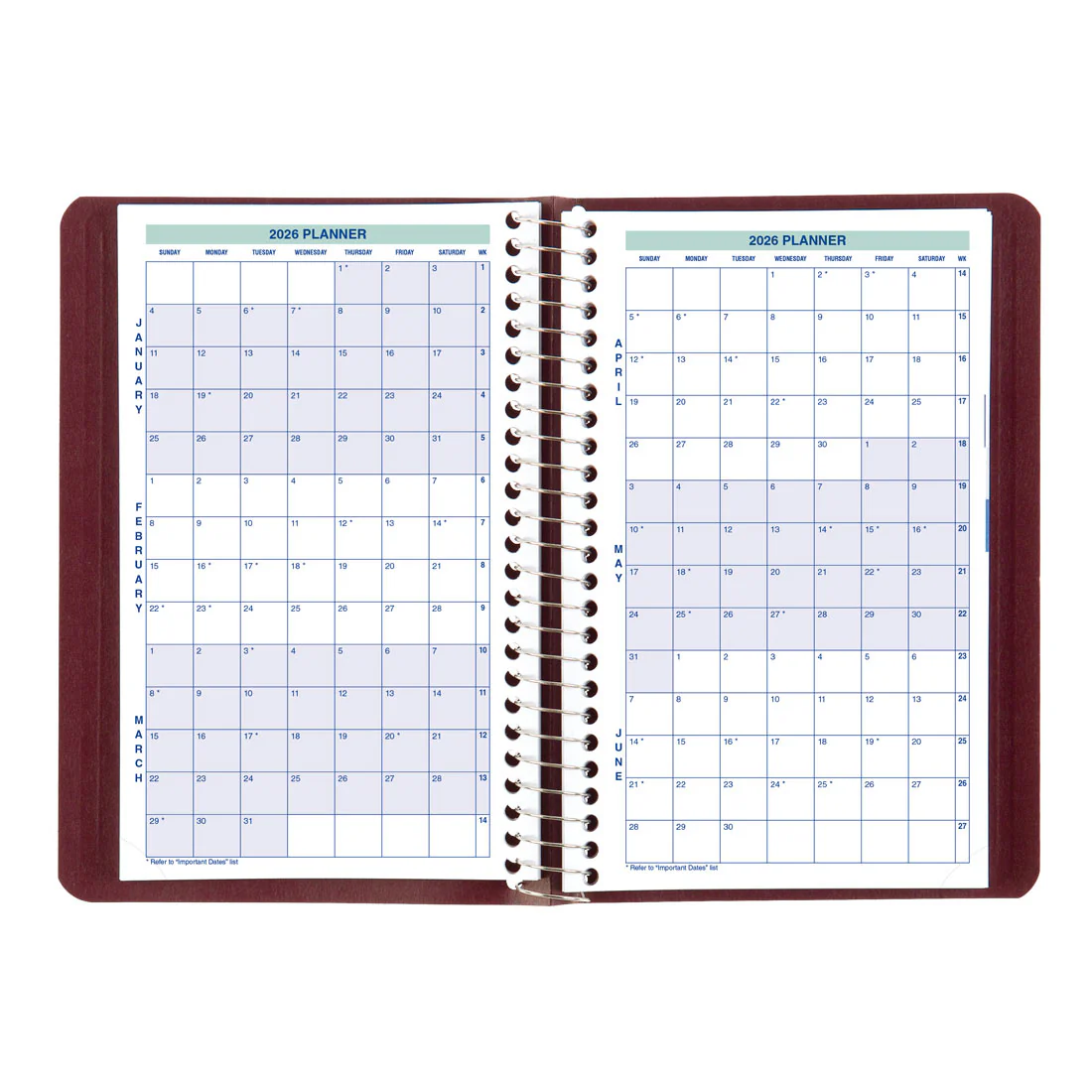 Essential Daily Planner 2026, English (C1504.81T-26, C1504.82T-26, C1504.83T-26) - Image 5