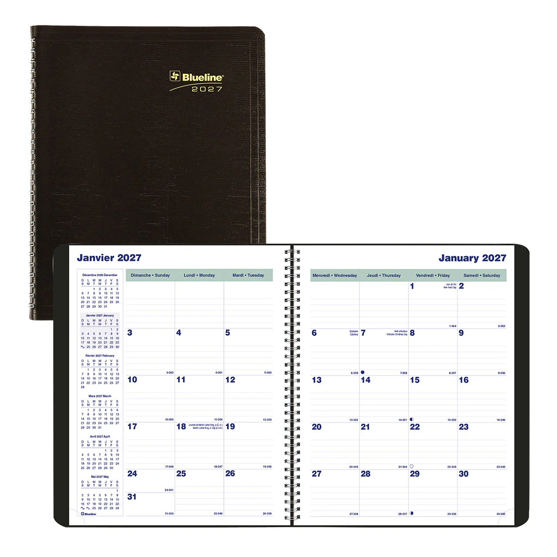 Essential Monthly Planner, 2027, Bilingual (C1200.81BT-27)