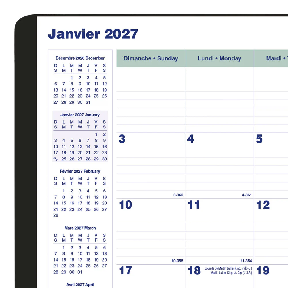 Essential Monthly Planner, 2027, Bilingual (C1200.81BT-27) - Image 14