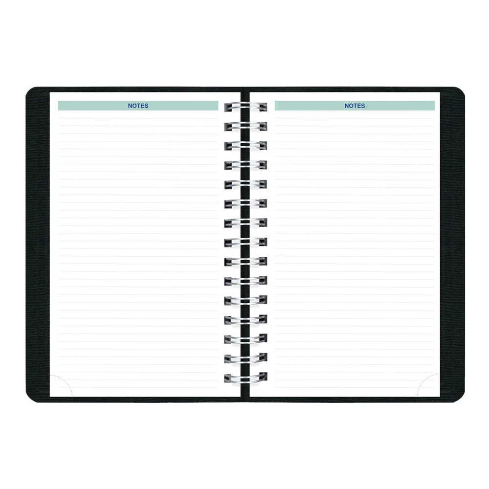 Essential Two-Day Appointment Book, 2027, Bilingual, Black (C5104.81BT-27) - Image 4