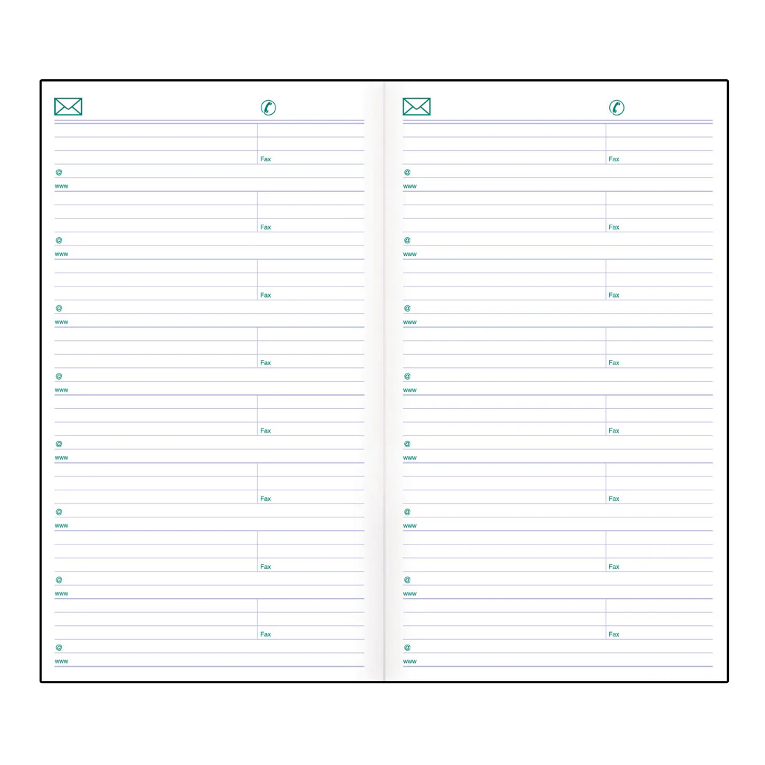 Essential Two-Week Pocket Planner 2026, Bilingual, Black (C5626.81BZ-26) - Image 4
