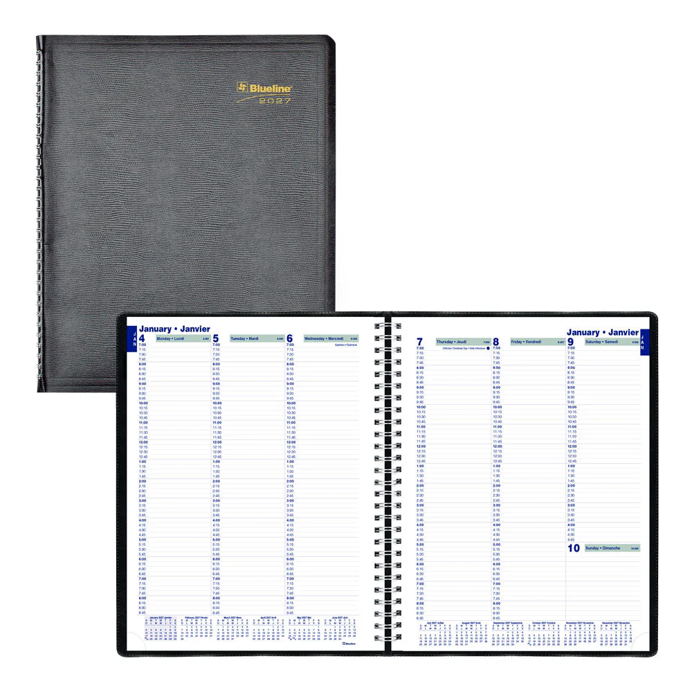 Essential Weekly Appointment Book, 2027, Bilingual (C5950.81BT-27)