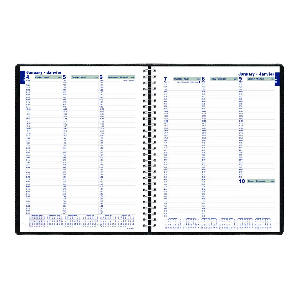 Essential Weekly Appointment Book, 2027, Bilingual (C5950.81BT-27) - Image 3