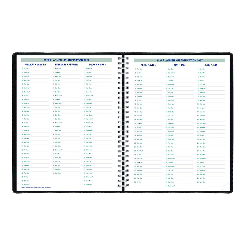 Essential Weekly Appointment Book, 2027, Bilingual (C5950.81BT-27) - Image 4