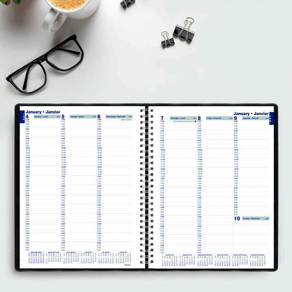 Essential Weekly Appointment Book, 2027, Bilingual (C5950.81BT-27) - Image 9