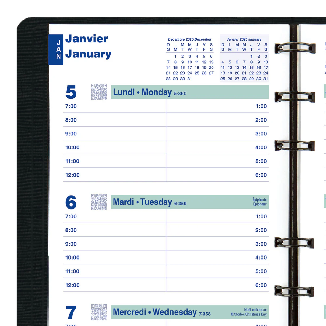 Essential Weekly Planner 2026, Bilingual (C5100.81BTX-26, C5100.82BTX-26) - Image 13