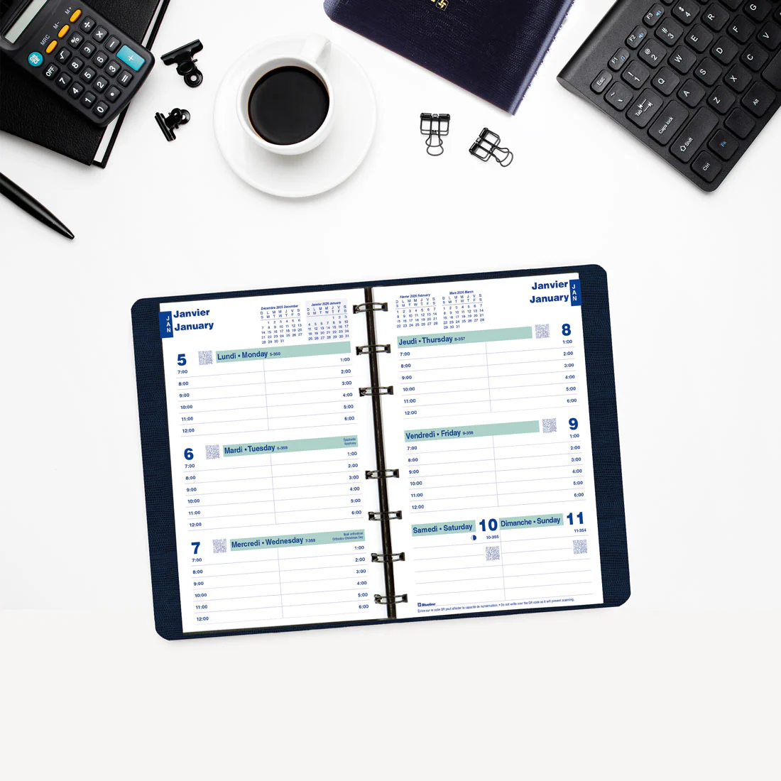 Essential Weekly Planner 2026, Bilingual (C5100.81BTX-26, C5100.82BTX-26) - Image 7