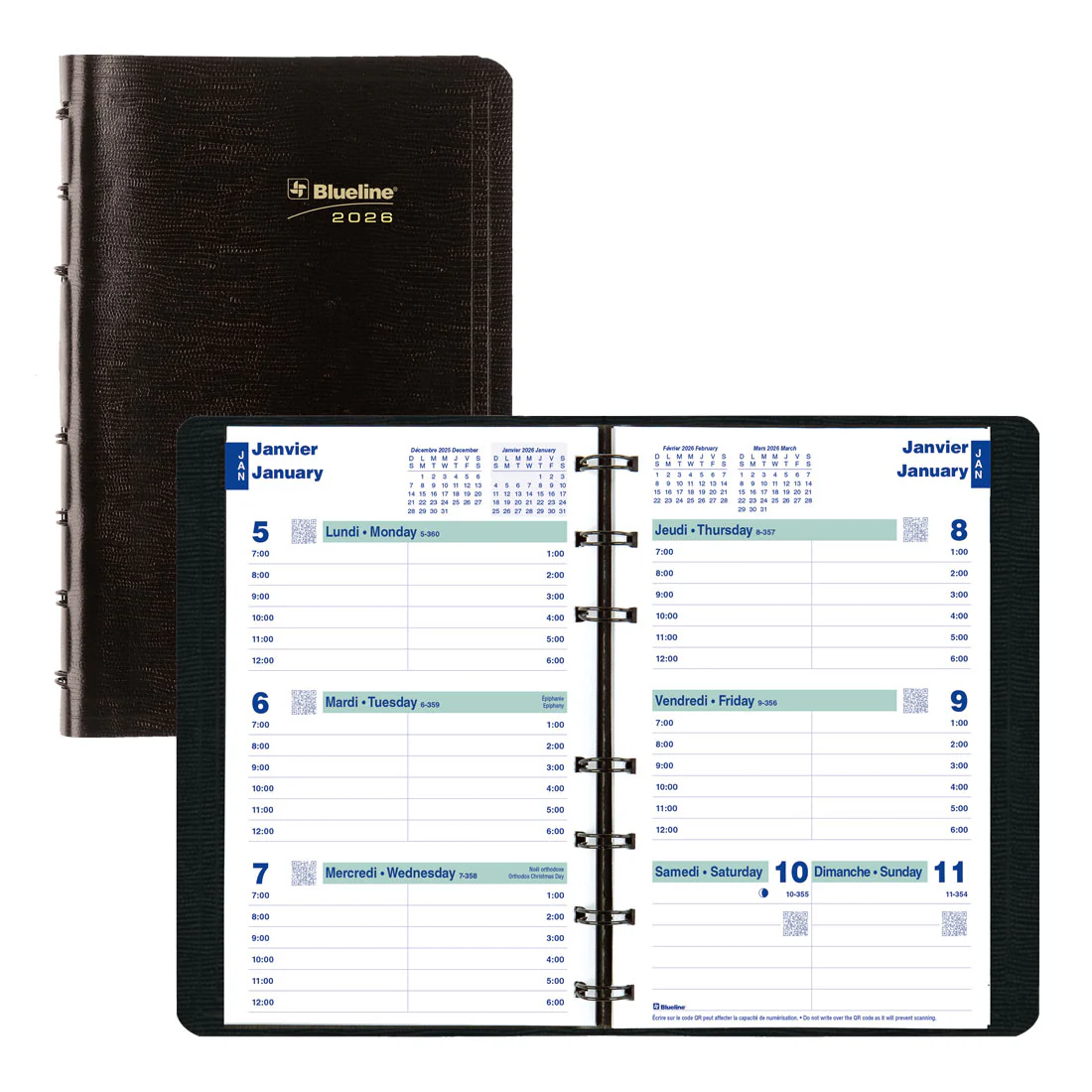 Essential Weekly Planner 2026, Bilingual (C5100.81BTX-26, C5100.82BTX-26) - Image 8
