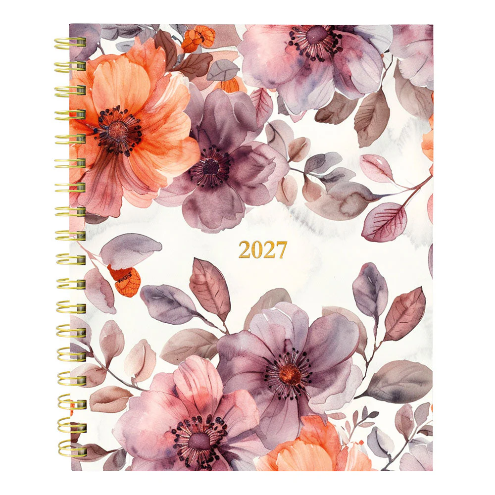 Floral Blush 17-Month Monthly Planner, 2026 - 2027, Bilingual (C489017.01B-27) - Image 2